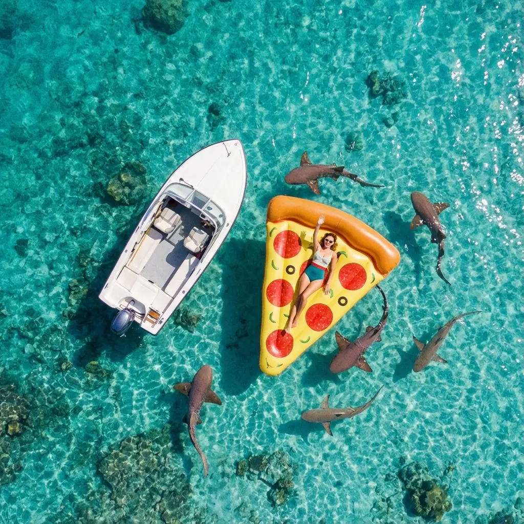 Traveler choosing their home or travel plan